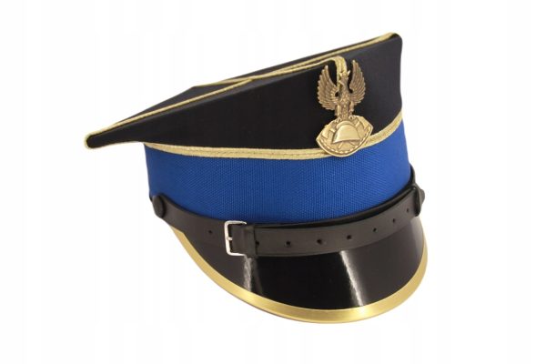 Czapka rogatywka PSP Młodszego Oficera