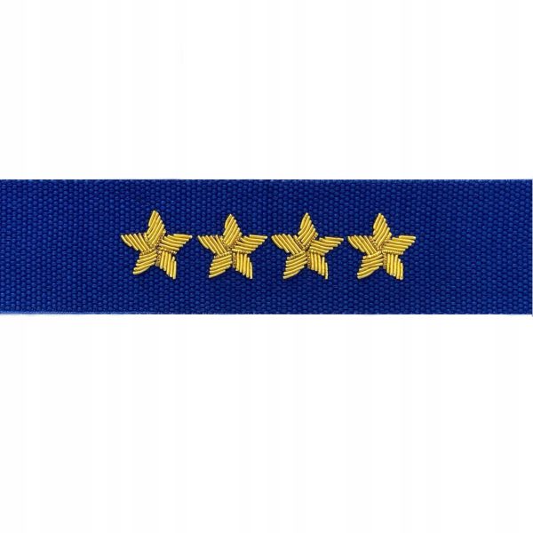 Otok do czapki rogatywki PSP starszy kapitan haft ręczny bajorkiem