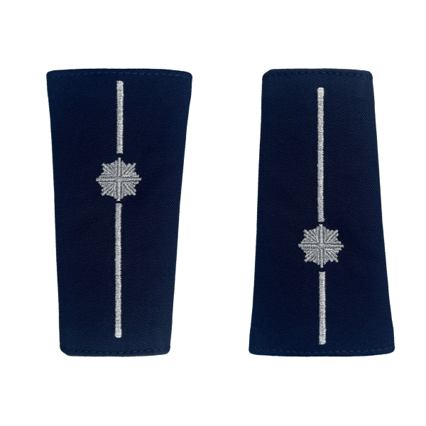 Pochewki na pagony Policja gabardyna granatowe młodszy aspirant