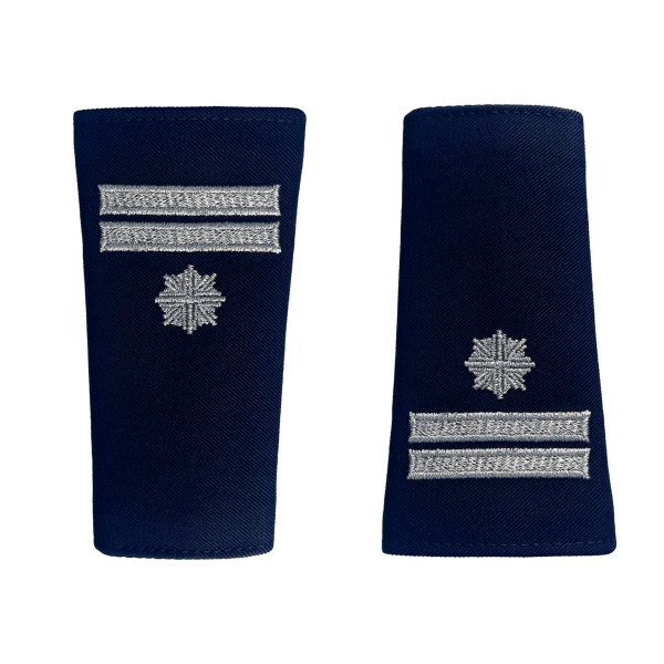 Pochewki na pagony Policja gabardyna granatowe podinspektor