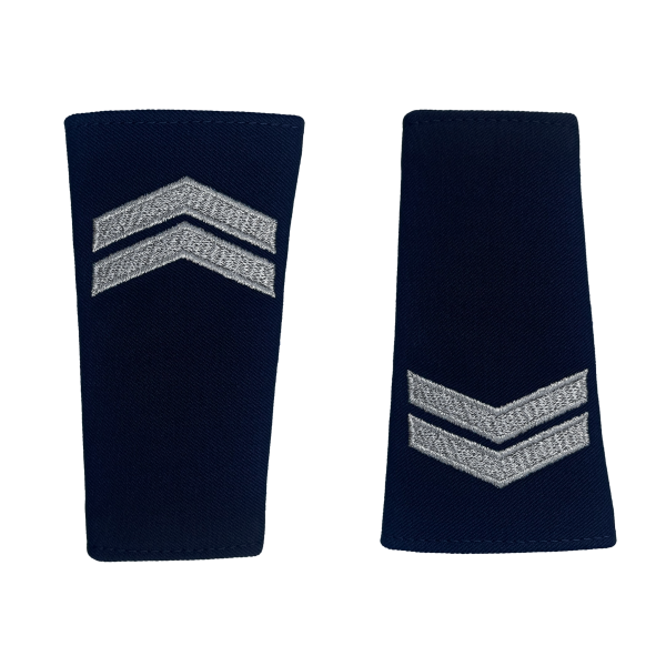Pochewki na pagony Policja gabardyna granatowe starszy sierżant