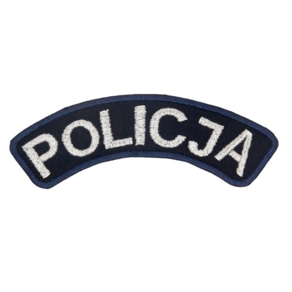 Łuczek Policja haftowany emblemat na rękaw munduru wyjściowego