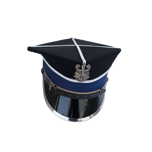 Czapka rogatywka OSP krzyżak + 1 galon
