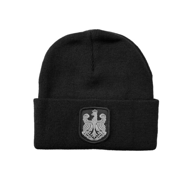 Czapka zimowa OSP czarna z orzełkiem